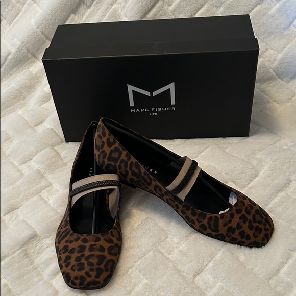 Marc Fisher Shoes - Marc Fisher Urella3 Animal Print Flats size 9M